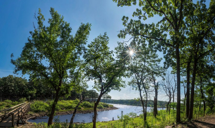 Cross Timbers State Park, Kansas, USA